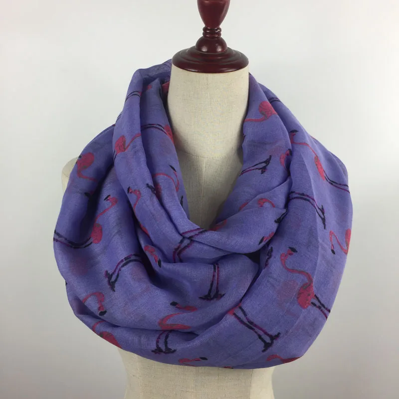 *US SELLER*5pcs wholesale lot birds flowers mixed designs infinity fashion scarf