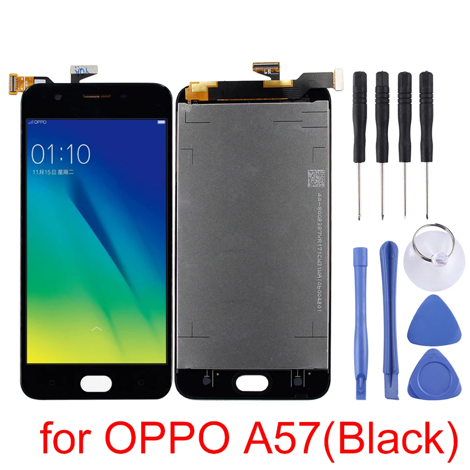 Новый для OPPO A57 ЖК экран и дигитайзер полная сборка Запасные Запчасти|Экраны