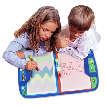 

Foldable Kids Magic Water Doodle Drawing Canvas Painting Writing Play Mat Book with Pen for Children Early Educational Toy