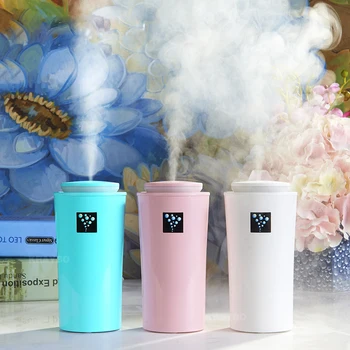 

230ml USB Car Humidifier Ultrasonic Humidifier Mini Aroma Essential Oil Diffuser Aromatherapy Mist Maker for Home Office