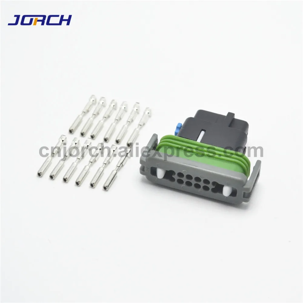 

10sets 12 Pin waterproof wire connector sealed wire cable connectors plug