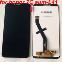 5,7 дюймов для huawei Honor 7C aum-L41 Aum-L41 ЖК-дисплей кодирующий преобразователь сенсорного экрана в сборе для huawei ATU LX1/L21+ рамка