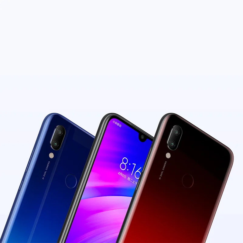  Global Rom Xiaomi Redmi 7 Snapdragon 632 Octa Core 4GB RAM 64GB ROM 12MP Dual AI Camera Mobile Phon