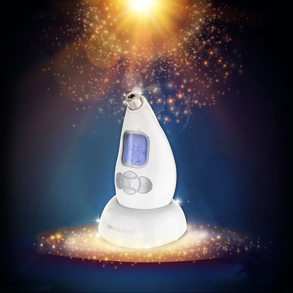 

White New Arrival NEWDERMO Diamond Microdermabrasion Beauty Instrument Multi-Function Skin Rejuvenation