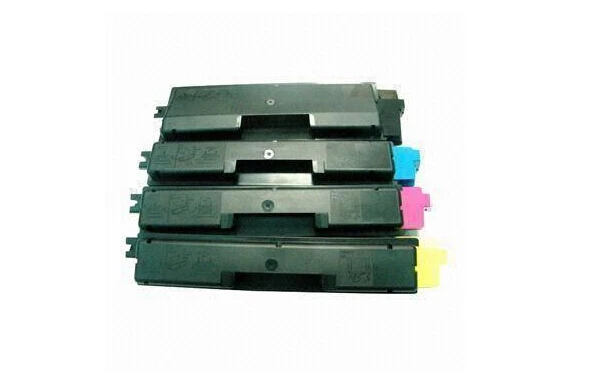 4 шт./лот цветной картридж с тонером TK590/591/592/593/594 совместим kyocera FS-C5250 2026 C2126 C2526 C2626