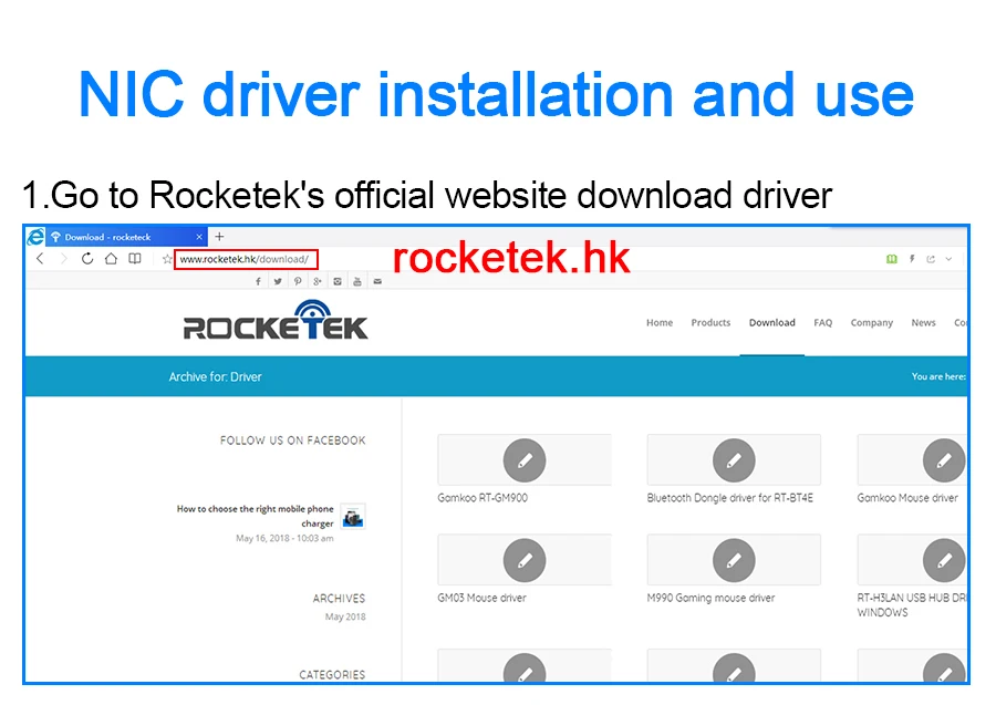 Rocketek 600 Мбит/с двухдиапазонный беспроводной Lan USB WiFi адаптер RTL8188CU Wi-Fi приемник ключ 2,4G 5 ГГц для ПК Windows/MAC OS/Linux