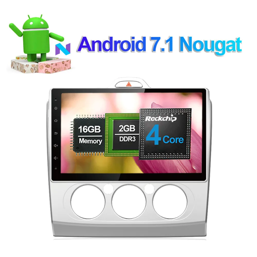 Excellent 10.1 Inch 4GB RAM Android 8.0 Octa Core IPS Screen Car Radio Stereo For Ford Focus 2007-2011 Manual A/C Car GPS Navigation Wifi 1 Excellent 10.1 Inch 4GB RAM Android 8.0 Octa Core IPS Screen Car Radio Stereo For Ford Focus 2007-2011 Manual A/C Car GPS Navigation Wifi 1