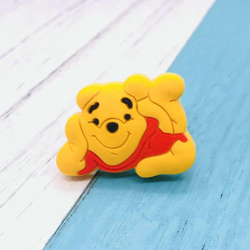 الأطفال غرفة سلامة مقابض للأدراج لينة المطاط الكرتون الدب مضمد مقبض طفل خزانة مقابض لطيف خزانة مجلس الوزراء التأثيرات المقبض