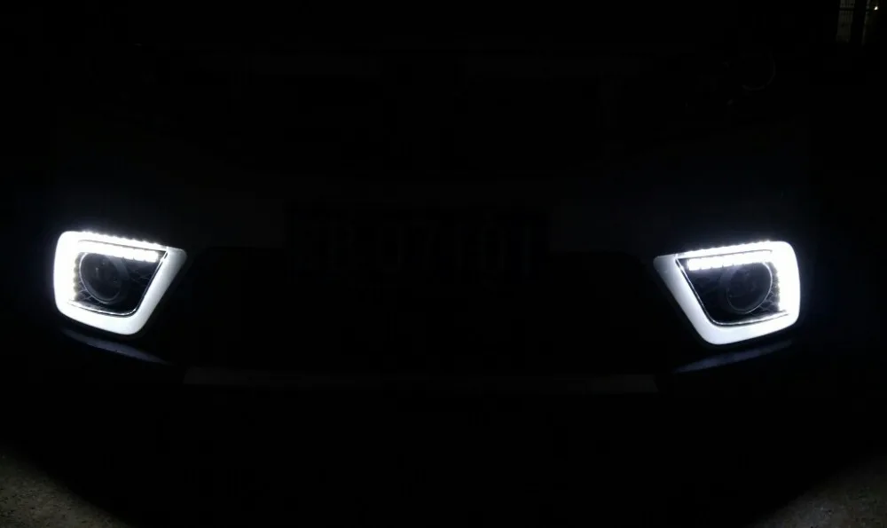 JURUS 2 шт Автомобильный светодиодный 12V Габаритные огни течет светильник белым светом сигнал поворота светильник Янтарный гибкий светодиодный полосы DRL авто-Стайлинг