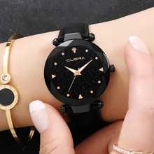 Fashion Women's Clock Ladies dress watch Simple Stylish Dial Waterproof Leather Band CUENA Analog Quartz Diamond Wristwatch Fashion Women's Clock Ladies dress watch Simple Stylish Dial Waterproof Leather Band CUENA Analog Quartz Diamond Wristwatch