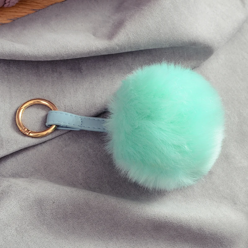 Брелки для ключей с помпоном в виде кролика 10 см|bunny keychain|keychain leatherleather keyring |