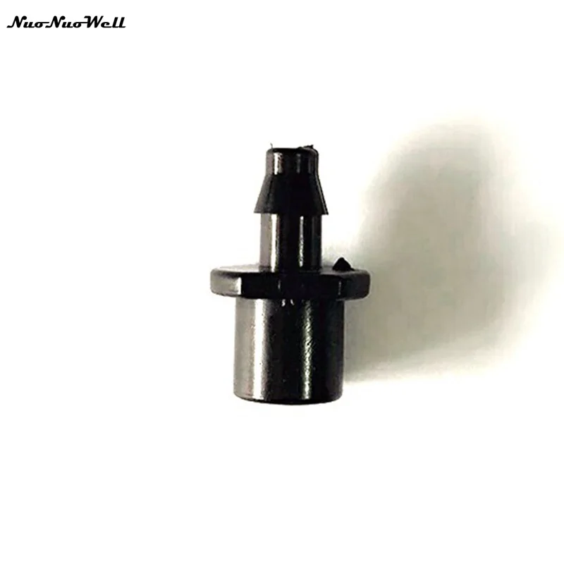 

500pcs Black Multi Function Joint Connect 4/7mm Hose And 6mm Inner Cone Connector Micro Nozzle Garden Irrigation Fittings