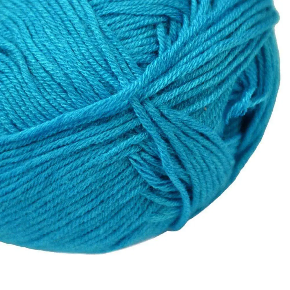 Мягкая гладкая Вязание натурального бамбука пряжа смесовая машина DIY ручное ткачество Вязание крючком для шарф свитер Hat Голубое озеро
