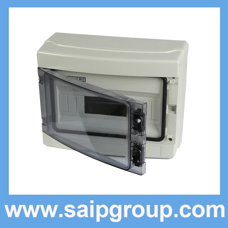 

2014 Saip HA Series IP65 12Ways Plastic Power Electrical Distribution Box SHA-12WAYS