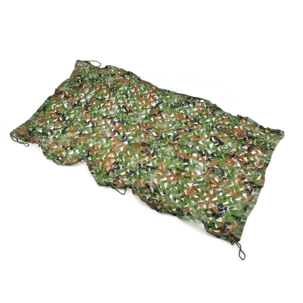 

1mx2m Camouflage Net Military Hunting Camping Net/ Military Camo Net Jungle Woodland Leaves Camo Cover Car Drop Net