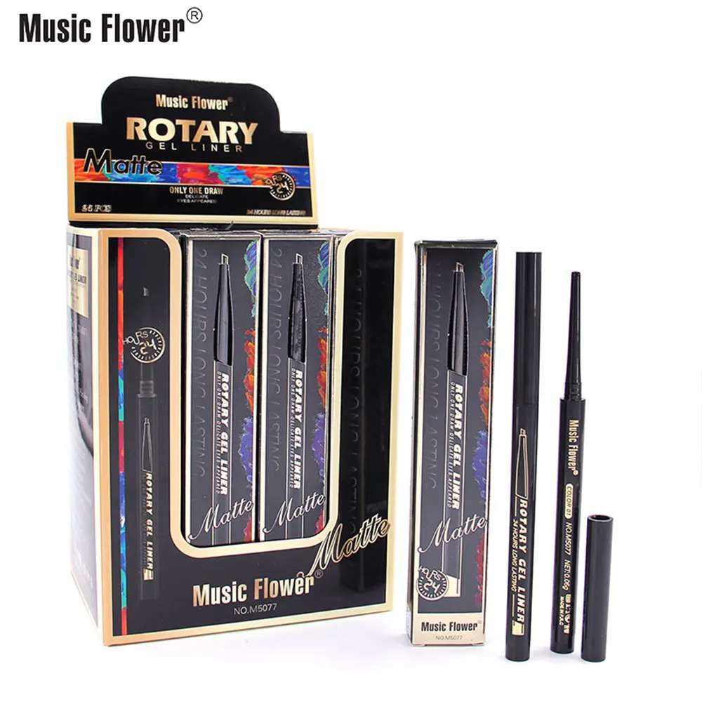 Double effect Eyebrow Pencil  lasting  Waterproof Natural Eyebrow Pencil  Eye Brow Tint MakeupEight-color long-lasting makeup