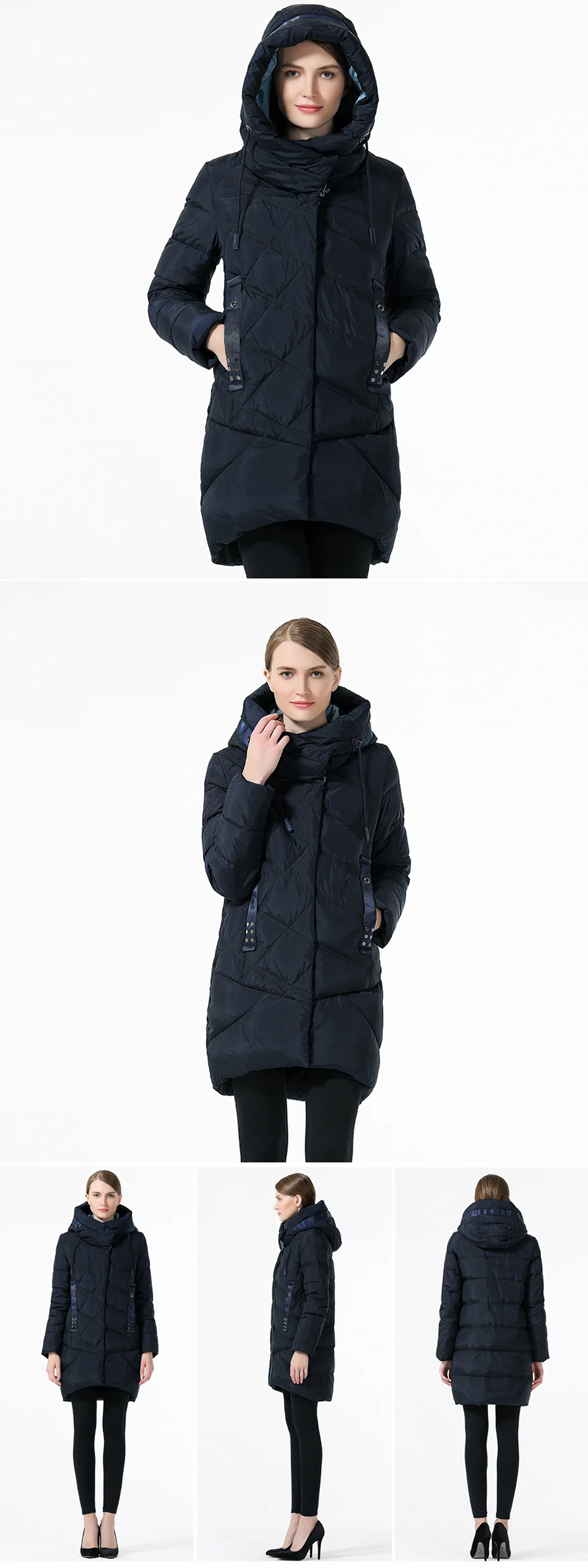 GASMAN Зимняя куртка женщин мода зимнее пальто женщины женская куртка женское пальто средней длины пуховик зиминий женсикий