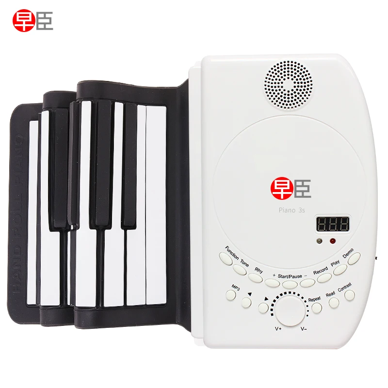 49 61 88 Key Soft Portable Midi Digital Controller Synthesizer Hand roll up Piano Electronic Piano Keyboard Musical Instruments - Image 6