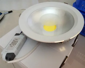 

25W 30W 40W COB LED Downlight Cool/Warm White COB LED Ceiling Down Light Energy Saving LED Lamp Free shipping