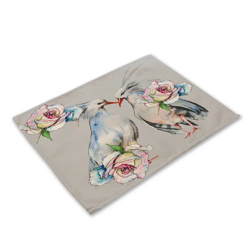 Songbird Birds Dining Tablemats Drinks Coasters Set Placemats Table Place Mat