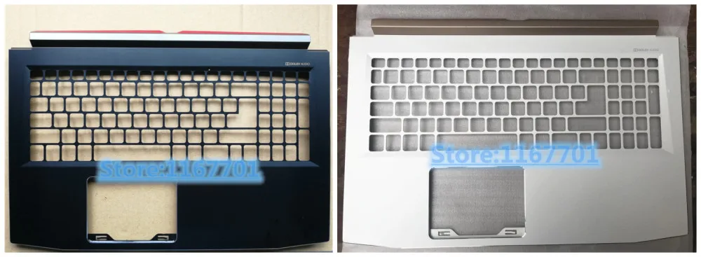 Ноутбук ЖК-дисплей/светодиодный клавиатура верхняя крышка чехол для iPhone X/iPhone крышка/Корпус для acer Helios 300 Хищник 15 G3-571 G3-572 G3-573 N17C1 PH315 черного и белого цвета