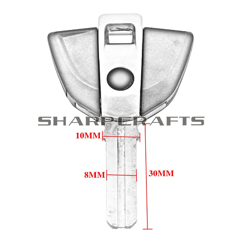 Мотоцикл Запчасти эмбрион болванки ключей необработанное лезвие для BMW S1000RR S1000R K1300S K1300R K1200R HP4 1200RT/1200GS K1600 GT/GTL F700GS