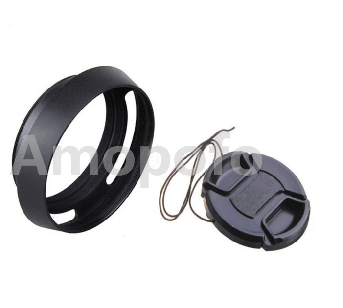 

Amopofo High Quality 49mm Metal lens hood Bayonet fits for Leica camera lens+Free 49mm Lens cap