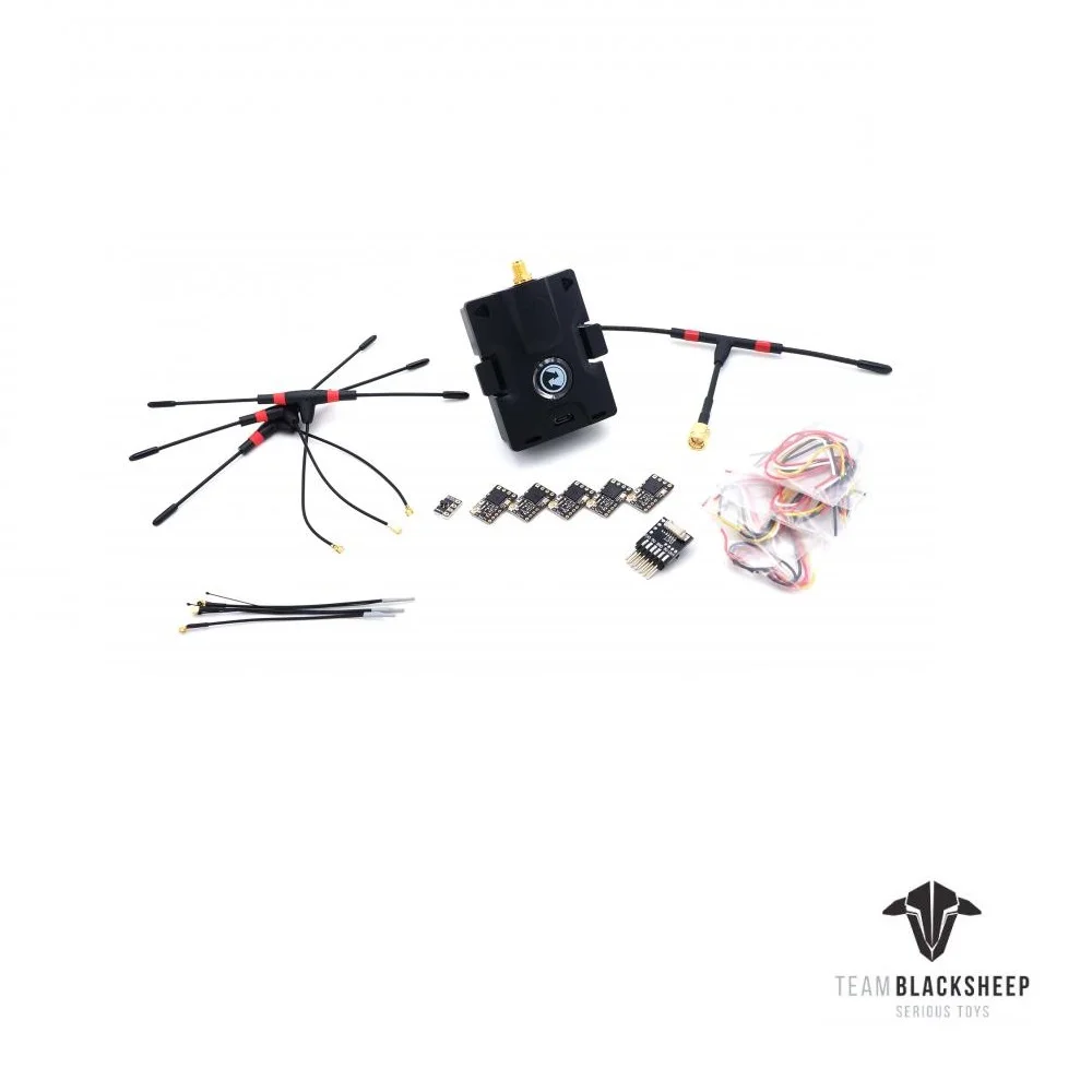 

TBS TEAMBLACKSHEEP CROSSFIRE MICRO Set Micro Tx and Nano Rx with Antennas 915MHz Long Range Combo