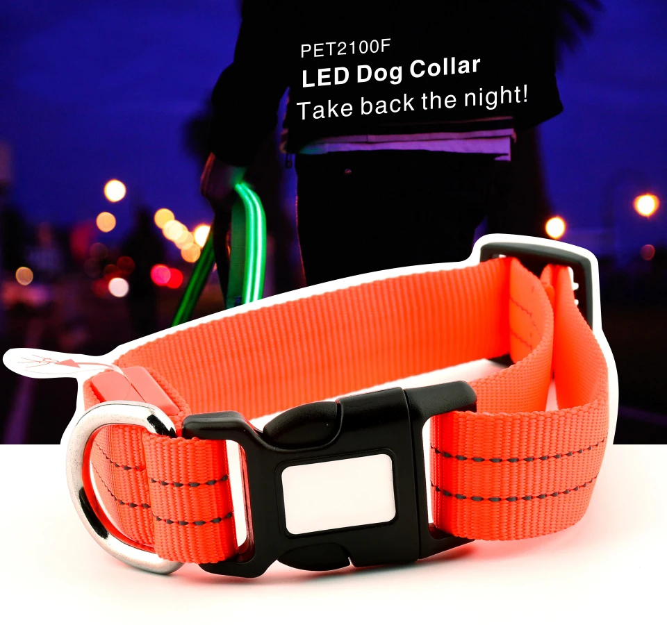 1st Dog LED Collar PET2100F