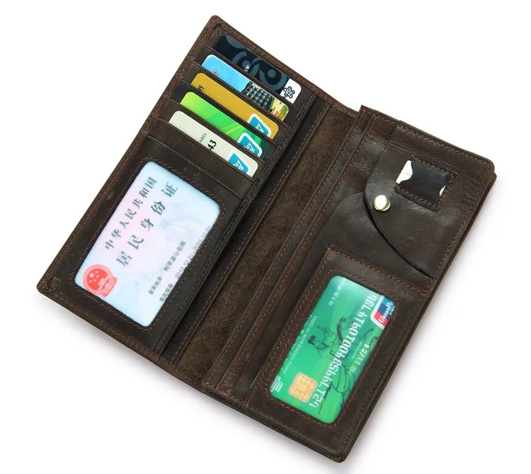 8013-1Q Высокое качество Горячая прочный Geunine кожаный мужской штамп карты пакет кошелек