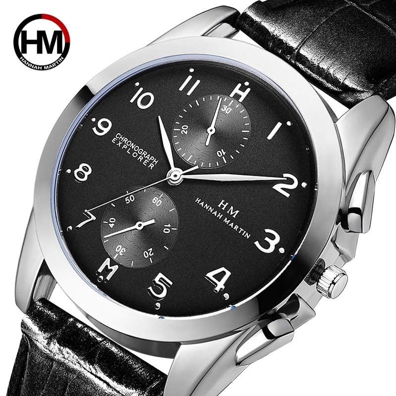 

2019 Hannah Martin Top Brand Luxury Watches Waterproof Sport Watch Men Watch Fashion Men's Watch relogio masculino reloj hombre
