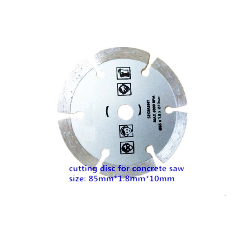 

85mm Diamond Segment Cutting Blades Multifunction Mini Saw Diamond Disc Concrete Cutting Circular Saw Blade Cutter Machine Blade