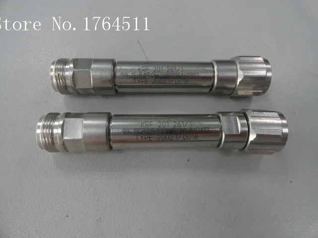 

[BELLA] HUBER+SUHNER KRF 201261/1 DC-2.3GHZ RF N low pass filter (F-M)