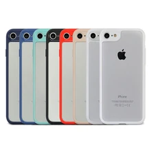 Ультратонкий Тонкий мягкий чехол для iphone Xs Max, XR, X, 7, 6, 6 S, 8 Plus, 5, 5S, SE, прозрачная задняя крышка из поликарбоната, матовый чехол-бампер из ТПУ