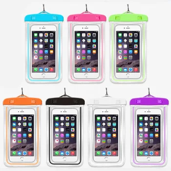 

1Pcs Portable Phone Waterproof Bag Transparent Tight Sealing Bag Outdoor Swimming Gadgets Protect Phone Accessories