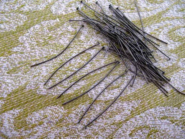 

TOAOB 200pcs Black Head Pins 45MM