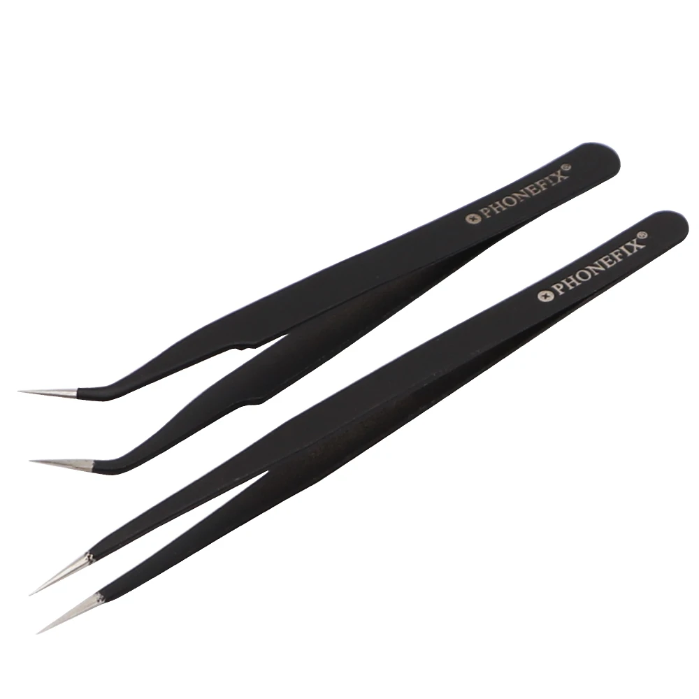 Hand Crafted curved Precision Tweezers Set Stainless Steel Non Magnetic Hand Crafted curved Precision Tweezers Set Stainless Steel Non Magnetic