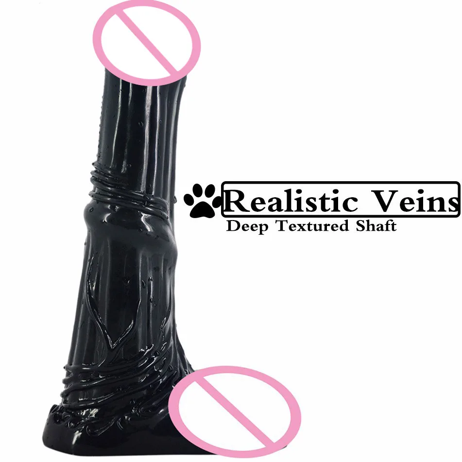 Big animal dildo cattle horse dildo artificial penis realistic dildos sex toys for women erotic masturbation toy butt plug