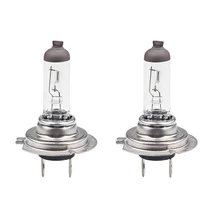 2 шт. H7 галогенная лампа для автомобилей 12В 55 Вт Автомобильные галогенные лампы 4300 К белые противотуманные галогеновые лампы для фар фара светильник 12В Автомобильный светильник