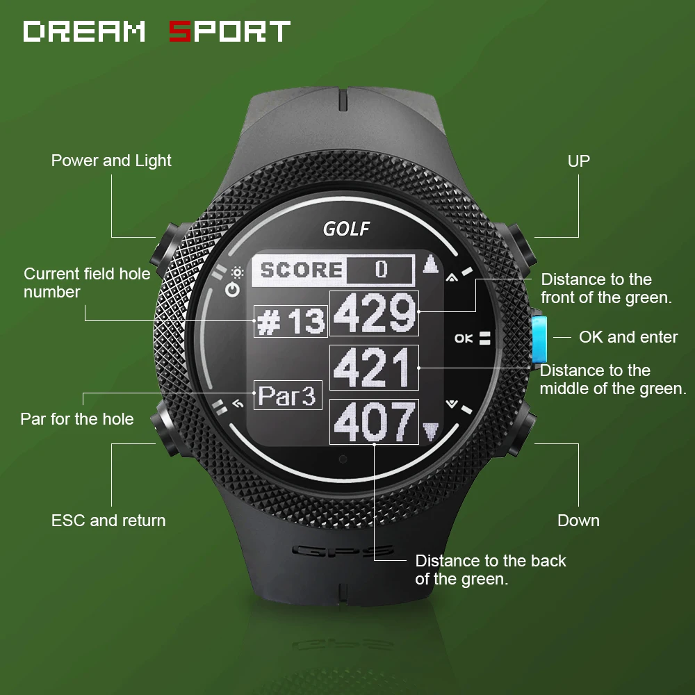 golf watch distance finder