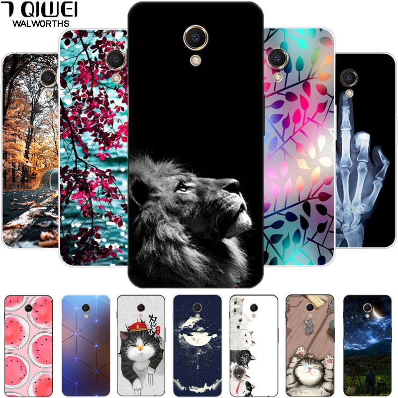 

5.7'' For Meizu M6S Case Silicone Soft TPU Cartoon Clear Back Phone Cases For Funda Meizu M6S M 6S Cover For Meizu S6 6 S Para