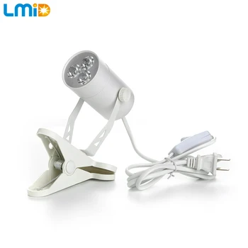 

Lmid 3W LED Plant Grow Light AC110V 220V 360 Degree Adjustable Indoor Plant Lights With Clip For Vegetable Flowers EU US Plug