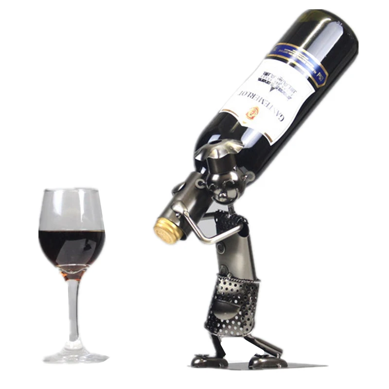 Iron Man Wine Rack Figurine (6)