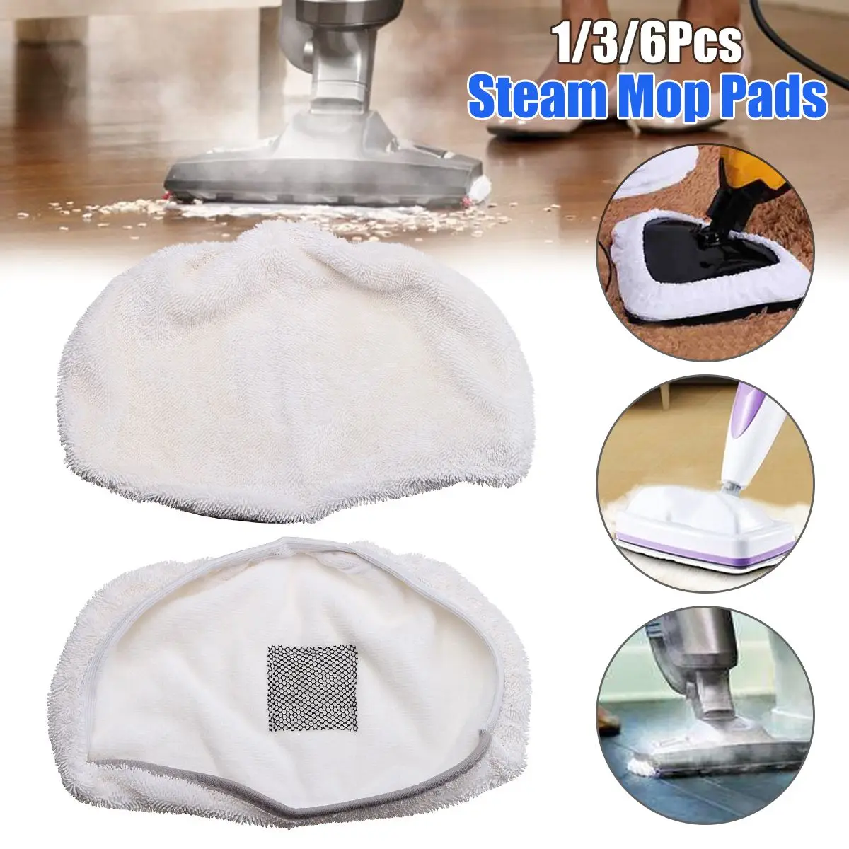

1pcs Steam Mop Pads Fits For Bissell 1940 1440 1544 Series New Ariival