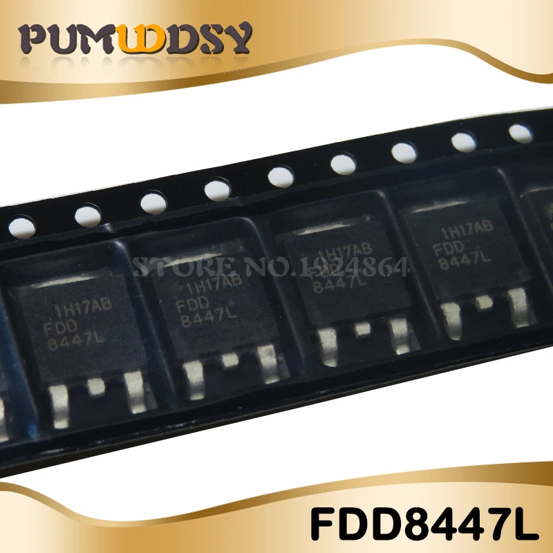 10 шт./лот FDD8447L TO-252 8447L ЖК-плата общий MOSFET IC