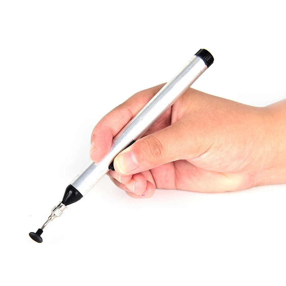 1 шт. всасывающая ручка для пылесоса вакуумный SMD насос всасывающая ручка вакуумный Пинцет для выщипывания с 3 присосками