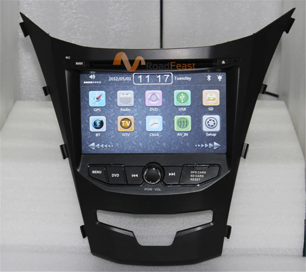 car DVD for Ssangyong Korando 2014 2015 2