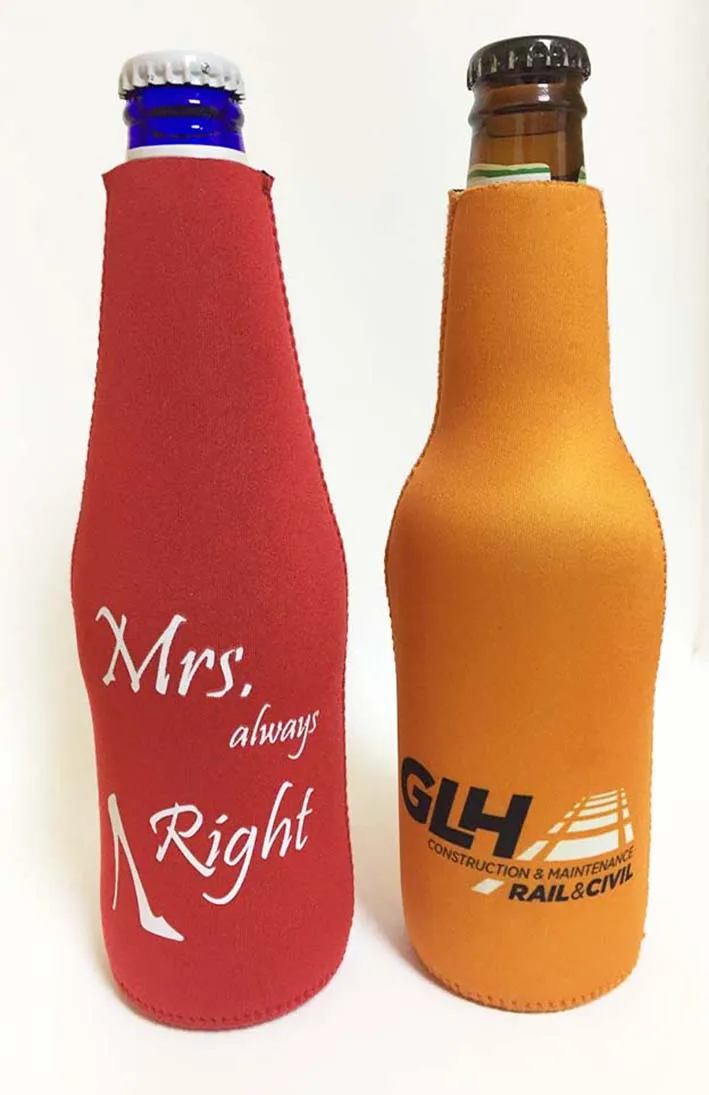 Design Personalizado Stubby Coolers De Cerveja De Gelo Para O Vinho Cerveja