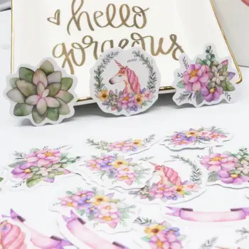 

45 pcs/pack Stationery Stickers Kawaii Alice Coffee Diary Planner Decorative Mobile Stickers Scrapbooking DIY Craft Stickers
