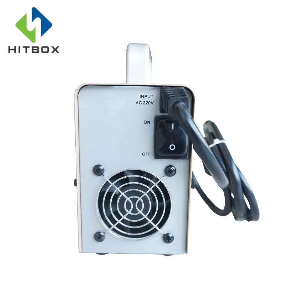 HITBOX Arc ZX7 Mini ARC200 Welder 220V For Carbon Steel Welding With Electrode Holder And Earth Clamp